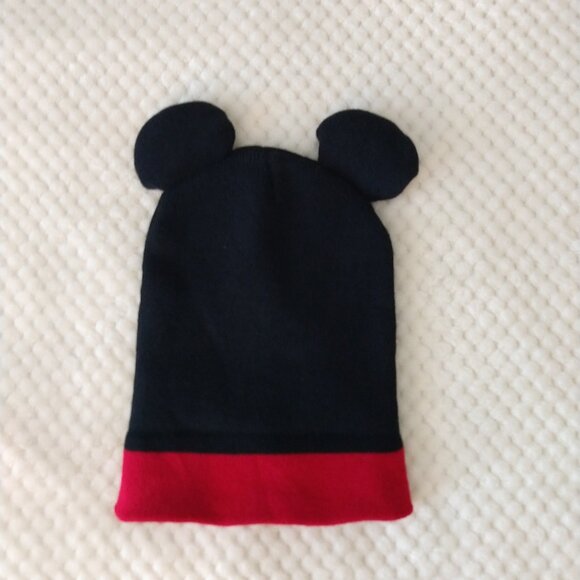 Disney Mickey Mouse Beanie Hat with Ears - Picture 3 of 5